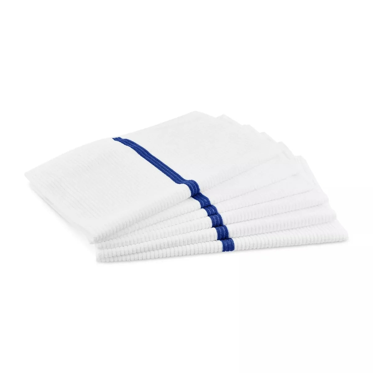 Bar/kitchen towels with super-fiber stripes