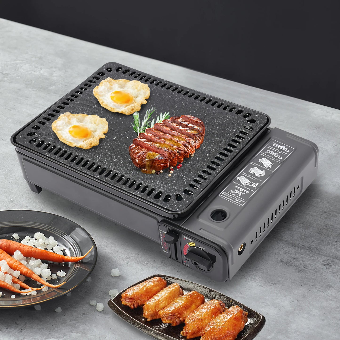 Portable Butane Gas Grill Stove