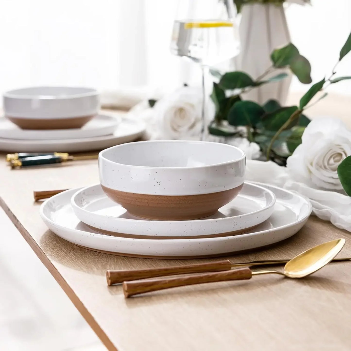 AmorArc Ceramic Dinnerware Sets Hand painted
