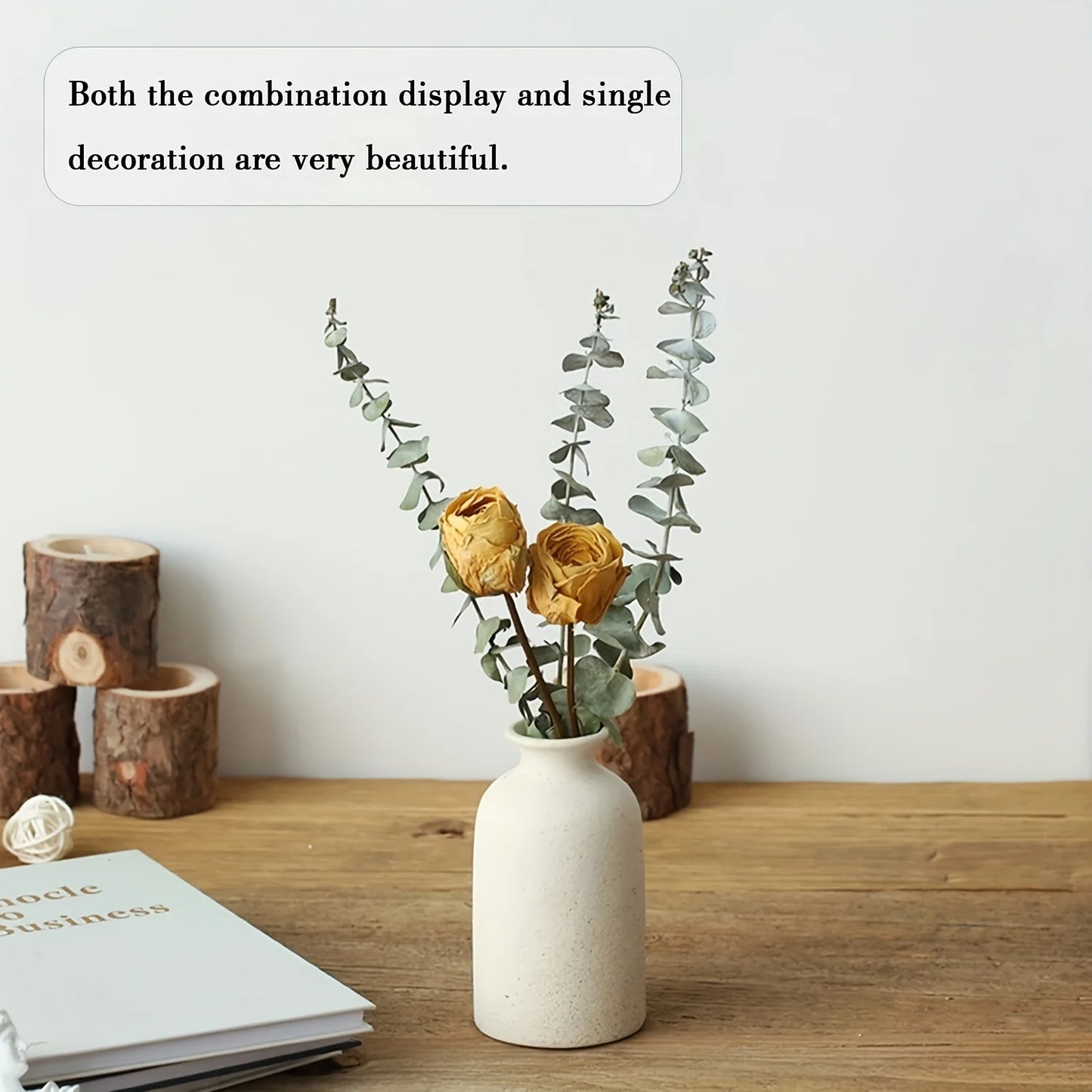 Distressed Ceramic Vases , Modern Bohemian Farmhouse