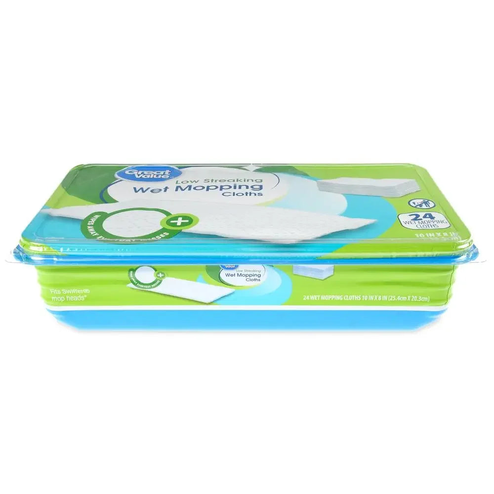 Swiffer Mop Heads, Wet Mopping Cloths