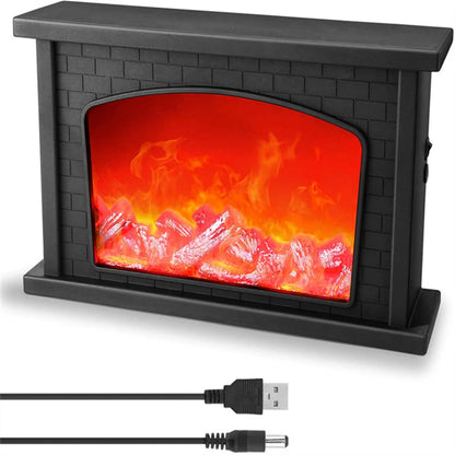 LED Flame Lantern Lamp - Bedroom or Living Room -