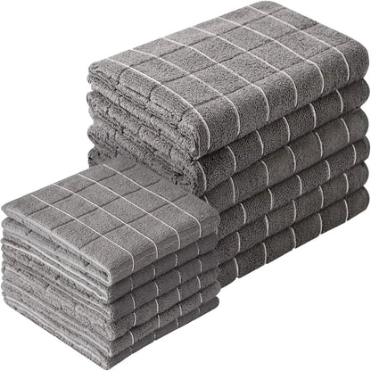 Microfiber Kitchen Towels and Dishcloths Set