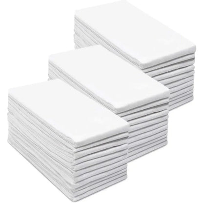 Flour Sack Kitchen Towels, White