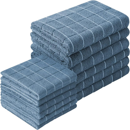 Microfiber Kitchen Towels and Dishcloths Set