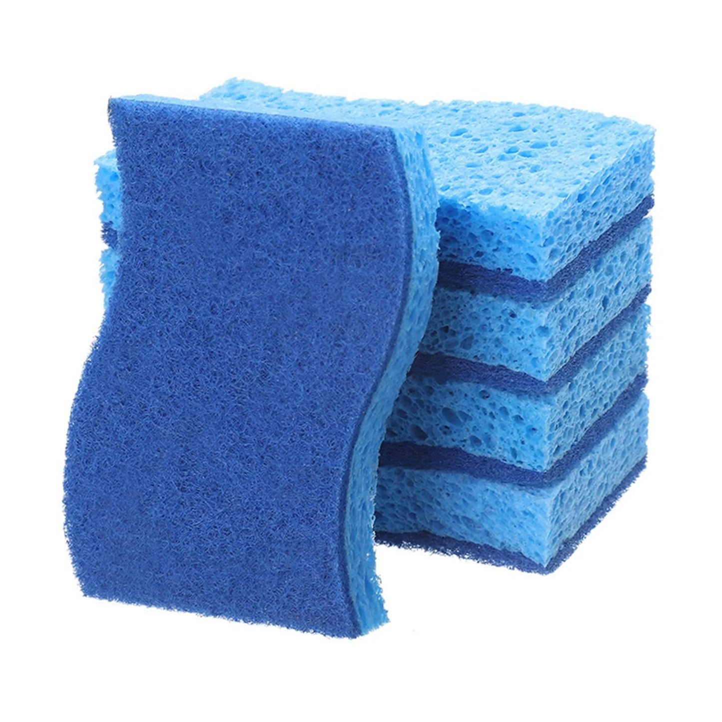 Compressed Wood Pulp Dishwashing Sponges