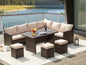 AECOJOY Patio Furniture Set