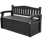 80 Gallon Storage Bench Deck Box with Cushions,