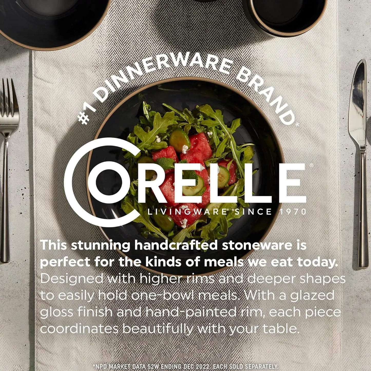 Handcrafted Stoneware Dinnerware Set