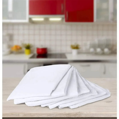 Flour Sack Kitchen Towels, White