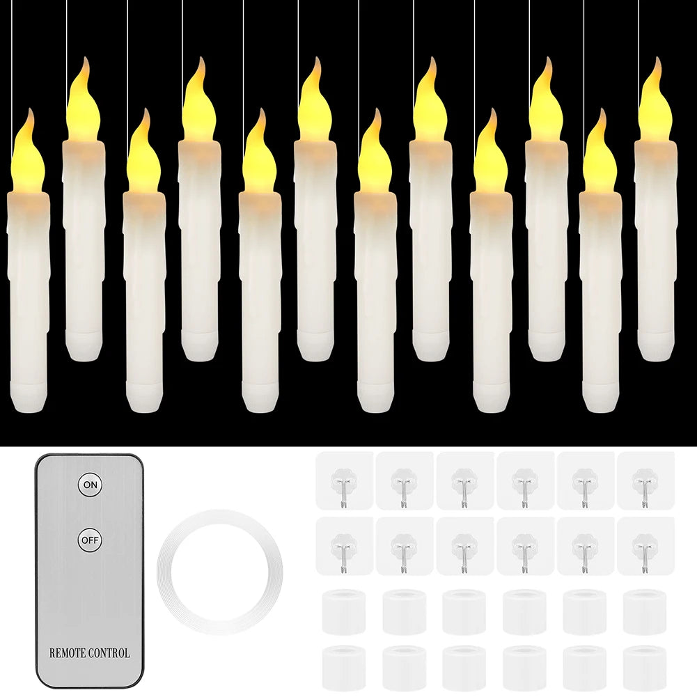 Flameless LED Flickering Candle Battery Operated