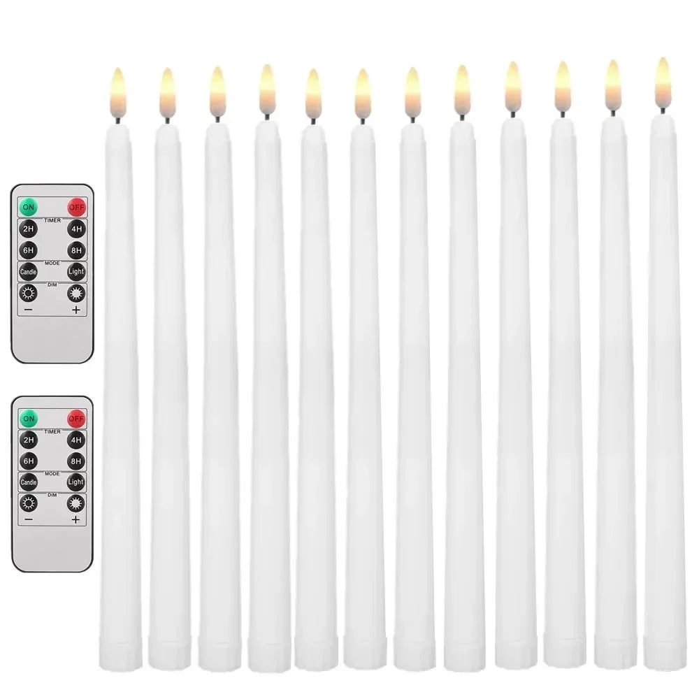 Flameless LED Flickering Candle Battery Operated