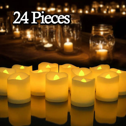 Flameless LED Flickering Candle Battery Operated