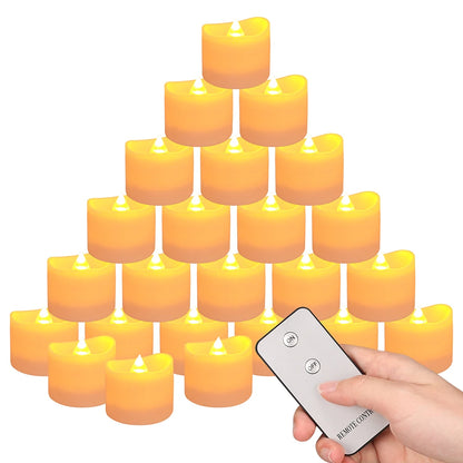 Flameless LED Flickering Candle Battery Operated