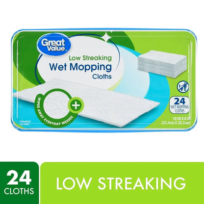 Swiffer Mop Heads, Wet Mopping Cloths