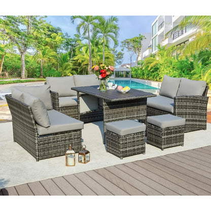AECOJOY Patio Furniture Set