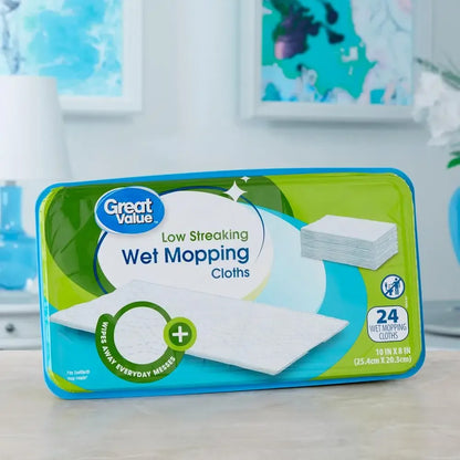 Swiffer Mop Heads, Wet Mopping Cloths
