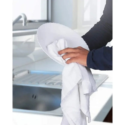 Flour Sack Kitchen Towels, White